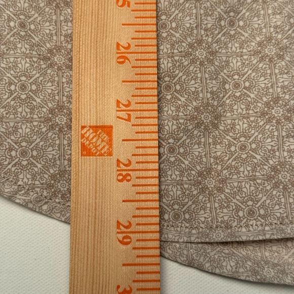 Vintage Tan and cream Guess button-up shirt Sz XL - Picture 6 of 8